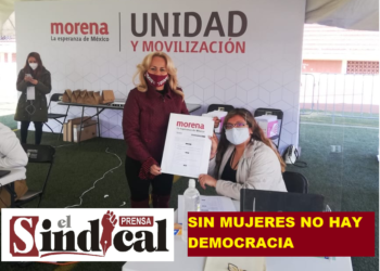 SIN MUJERES NO HAY DEMOCRACIA