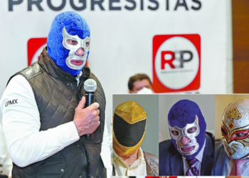 BLUE DEMON JR: FAMOSO LUCHADOR MEXICANO PRETENDE COMPETIR POR SER ALCALDE SIN REVELAR SU IDENTIDAD