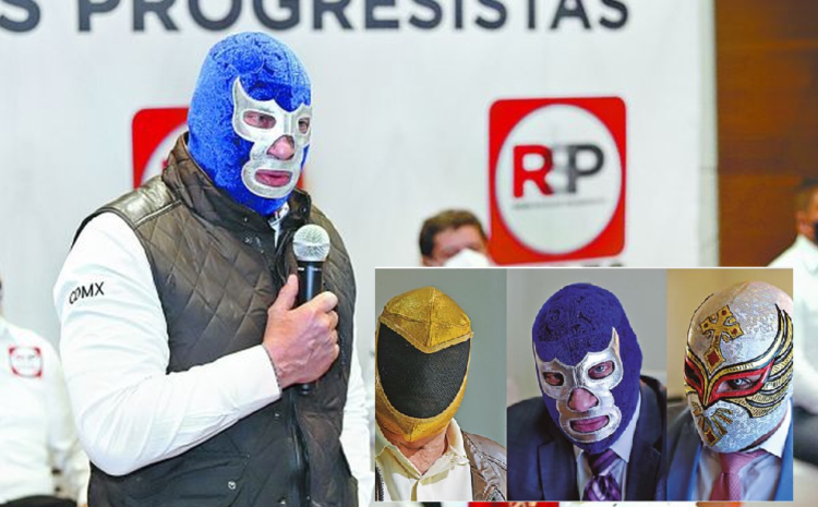 BLUE DEMON JR: FAMOSO LUCHADOR MEXICANO PRETENDE COMPETIR POR SER ALCALDE SIN REVELAR SU IDENTIDAD