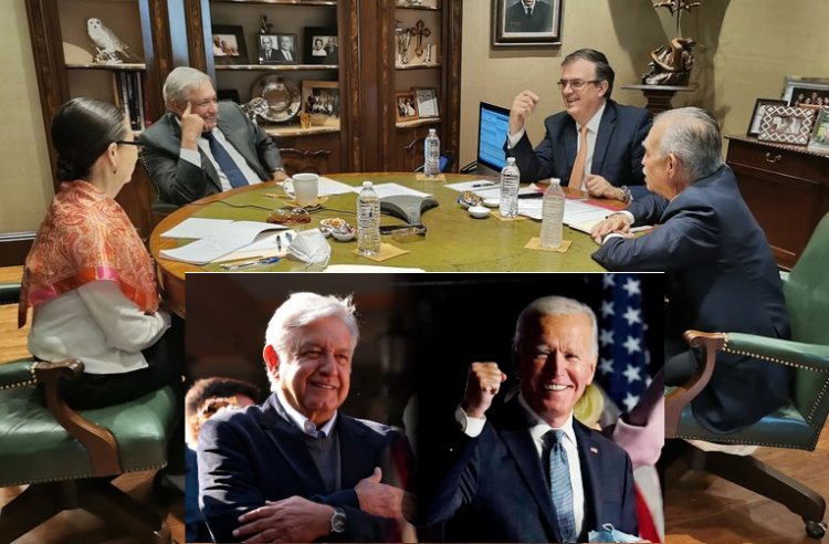 AMLO Y BIDEN TENDRÁN SU PRIMERA REUNIÓN BILATERAL VIRTUAL EL LUNES