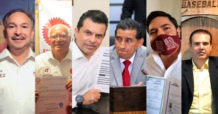 6 CANDIDATOS DE MORENA BUSCAN LA ALCALDÍA DE VICTORIA