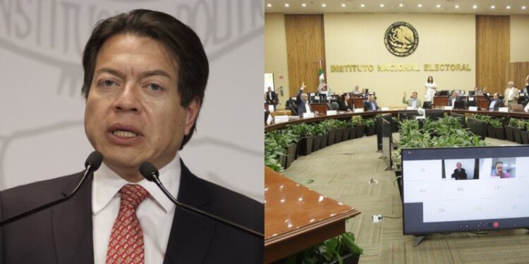 ARREMETE CONTRA LOS CONSEJEROS ELECTORALES: MARIO DELGADO