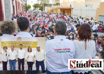UN EVENTO CON SELLO DE CASA; SE REGISTRAN CANDIDATOS DEL PRI ANTE EL IETAM