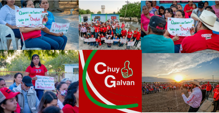 IMPARABLE CHUY GALVÁN; candidato por la Alcaldía de San Fernando por el PRI.