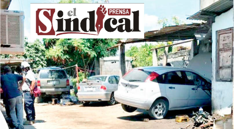 ACCIDENTE CASI TERMINA EN TRAGEDIA