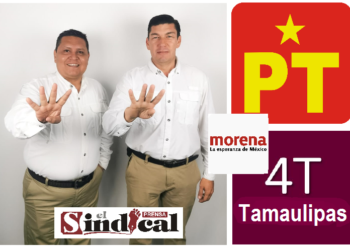 POR LA DIPUTACIÓN LOCAL, DISTRITO XIV PT  CON UN BINOMIO DE 4T