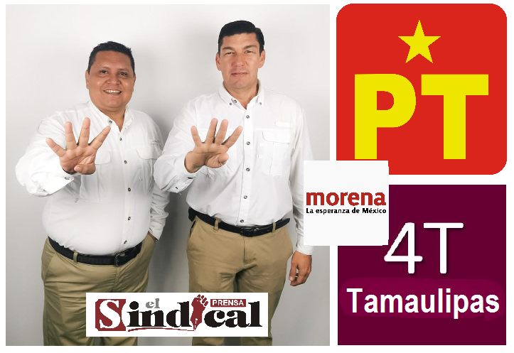 POR LA DIPUTACIÓN LOCAL, DISTRITO XIV PT CON UN BINOMIO DE 4T