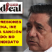 PESE A PRESIONES DE MORENA, INE RATIFICA SANCIÓN A SALGADO: NO SERÁ CANDIDATO