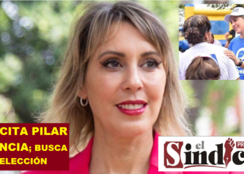 SOLICITA PILAR LICENCIA; BUSCA LA REELECCIÓN