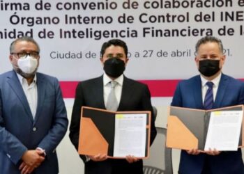 INE Y UIF FIRMAN CONVENIO PARA FRENAR DELITOS RELACIONADOS CON LA CORRUPCIÓN