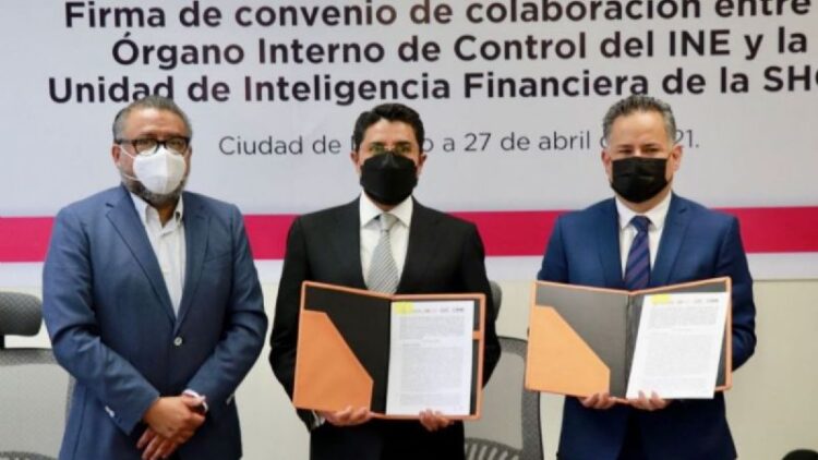 INE Y UIF FIRMAN CONVENIO PARA FRENAR DELITOS RELACIONADOS CON LA CORRUPCIÓN
