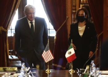 REUNIÓN ENTRE AMLO Y KAMALA HARRIS, MUY EXITOSA: EBRARD