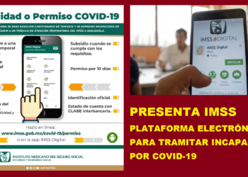 PRESENTA IMSS PLATAFORMA ELECTRÓNICA PARA TRAMITAR INCAPACIDAD POR COVID-19