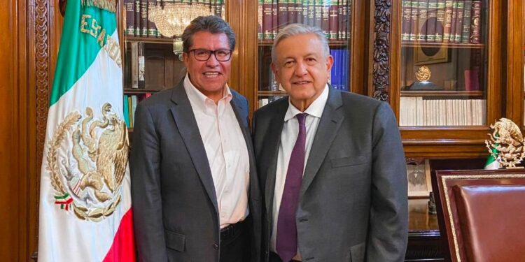 RETOMAN REUNIONES AMLO Y MONREAL PARA FORTALECER PODERES; NO HAY DIVISIONES, AFIRMAN