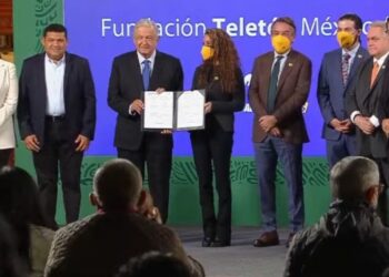 GOBIERNO DE MÉXICO Y TELETÓN FIRMAN CONVENIO PARA ATENDER A 20 MIL NIÑOS CON DISCAPACIDAD