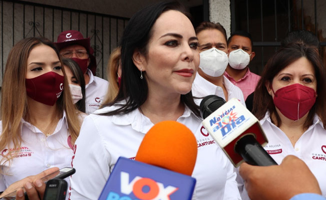 CARMEN LILIA CANTUROSAS IMPULSARÁ PROYECTO DE TREN MONTERREY LAREDO.