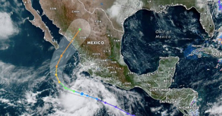 FUERTES LLUVIAS EN COLIMA Y JALISCO POR DEPRESIÓN TROPICAL 16-E