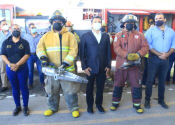EL GOBIERNO MUNICIPAL DE VICTORIA Y LA FUNDACIÓN MEXICANA 911 ENTREGARON EQUIPO AL CUERPO DE PROTECCIÓN CIVIL MUNICIPAL