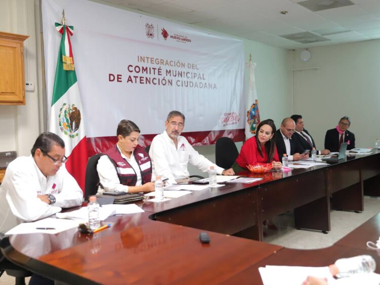 INTEGRAN COMITÉ MUNICIPAL DE ATENCIÓN CIUDADANA EN NUEVO LAREDO