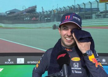 ‘CHECO’ PÉREZ VOLVIÓ A SUBIR AL PODIO EN EL GP DE EU