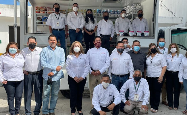 SUPERVISA DELEGADO AVANCE DE PROGRAMAS ALIMENTARIOS EN TAMAULIPAS