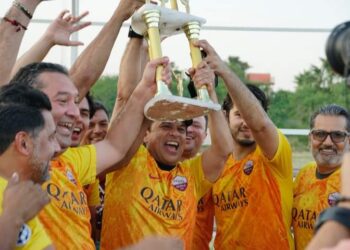 EQUIPO DEL AYUNTAMIENTO VICTORIA  CAMPEÓN: ALCALDE SE SUMA