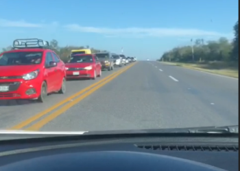 EN  PUNTOS DE RETEN   SE APRECIAN LAS CARRETERAS TAMAULIPECAS  SATURADAS; ESTE 24 DE DICIEMBRE