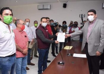 SE REGISTRA ALIANZA  “JUNTOS HACEMOS HISTORIA EN TAMAULIPAS”.