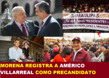 MORENA REGISTRA A AMÉRICO VILLARREAL COMO PRECANDIDATO ÚNICO ANTE EL IETAM