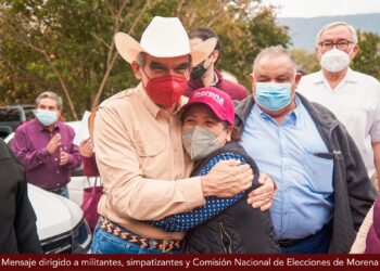“LAS ENCUESTAS DECIDIERON…” EN FAVOR DE AMÉRICO Y EN MORENA TODOS HAN SALIDO A DARLE EL APOYO.