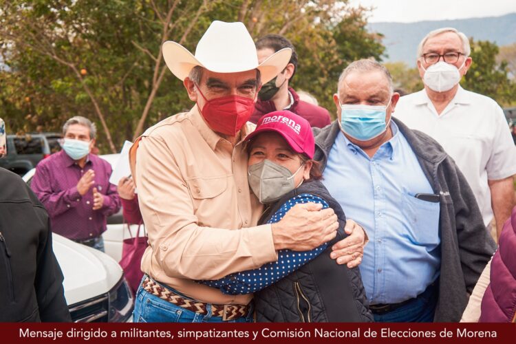 “LAS ENCUESTAS DECIDIERON…” EN FAVOR DE AMÉRICO Y EN MORENA TODOS HAN SALIDO A DARLE EL APOYO.