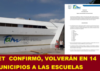 SET  CONFIRMÓ, VOLVERÁN EN 14 MUNICIPIOS A LAS ESCUELAS
