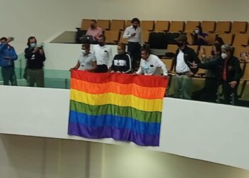 CON PROTESTA, DEMANDAN APROBAR EL MATRIMONIO IGUALITARIO EN  TAMAULIPAS.