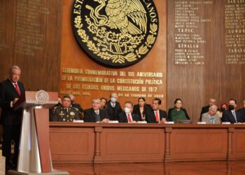 EN EL MARCO DEL 105 ANIVERSARIO DE LA CONSTITUCIÓN DE 1917 AMLO DESTACÓ LAS REFORMAS DE LA 4T