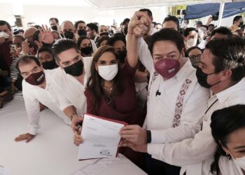 “JUNTOS HACEMOS HISTORIA EN QUINTANA ROO” MARA LEZAMA SE REGISTRA COMO CANDIDATA PARA ELECCIONES 2022