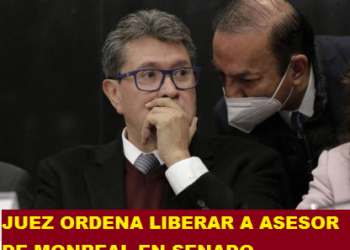 JUEZ ORDENA LIBERAR A ASESOR DE MONREAL EN SENADO