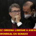 JUEZ ORDENA LIBERAR A ASESOR DE MONREAL EN SENADO