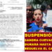 SUSPENSIÓN DE SANDRA CUEVAS DURARÁ HASTA QUE SE RESUELVA EL CASO
