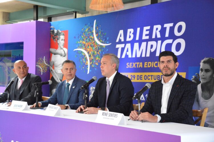 PRESENTAN EL ABIERTO DE TENIS FEMENIL TAMPICO 2022