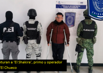 CAPTURAN A ‘EL SHAKIRA’, PRIMO Y OPERADOR DE ‘EL CHUECO