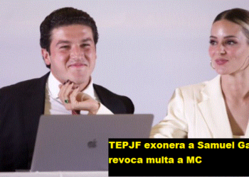 TEPJF EXONERA A SAMUEL GARCÍA Y REVOCA MULTA A MC