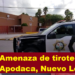 AMENAZA DE TIROTEO; APODACA, NUEVO LEÓN