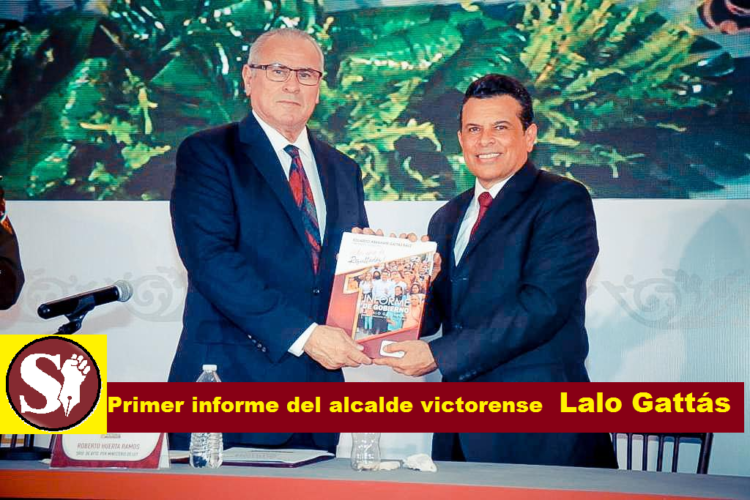 PRIMER INFORME DEL ALCALDE VICTORENSE LALO GATTÁS