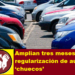 AMPLÍAN TRES MESES LA REGULARIZACIÓN DE AUTOS ‘CHUECOS’