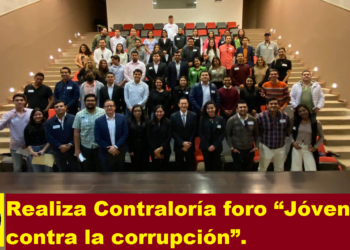 REALIZA CONTRALORÍA FORO “JÓVENES CONTRA LA CORRUPCIÓN”.