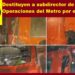 DESTITUYEN A SUBDIRECTOR DE OPERACIONES DEL METRO POR EL CHOQUE