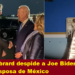EBRARD DESPIDE A JOE BIDEN Y SU ESPOSA DE MÉXICO