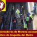 GOBERNADORES DE MORENA ACUSAN USO POLÍTICO DE TRAGEDIA DEL METRO