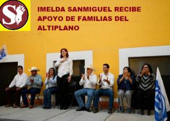 IMELDA SANMIGUEL RECIBE APOYO DE FAMILIAS DEL ALTIPLANO