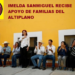 IMELDA SANMIGUEL RECIBE APOYO DE FAMILIAS DEL ALTIPLANO